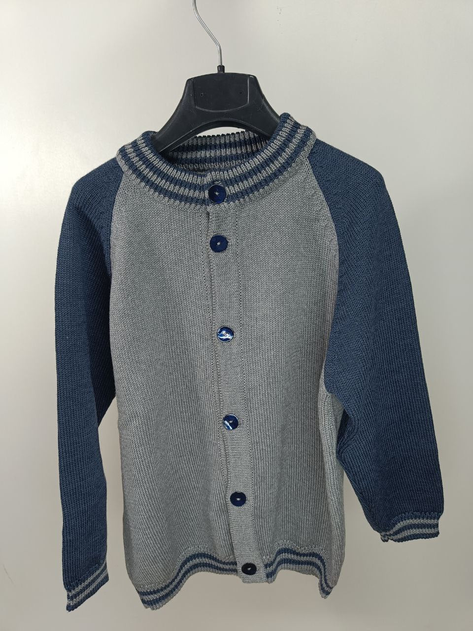 Cardigan per Bambino (100% Lana Merino)